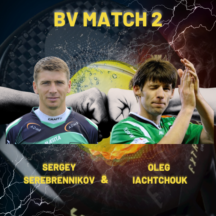 BV Match Marathon Padel, Sergey Serebrennikov met Oleg Iachtchouk