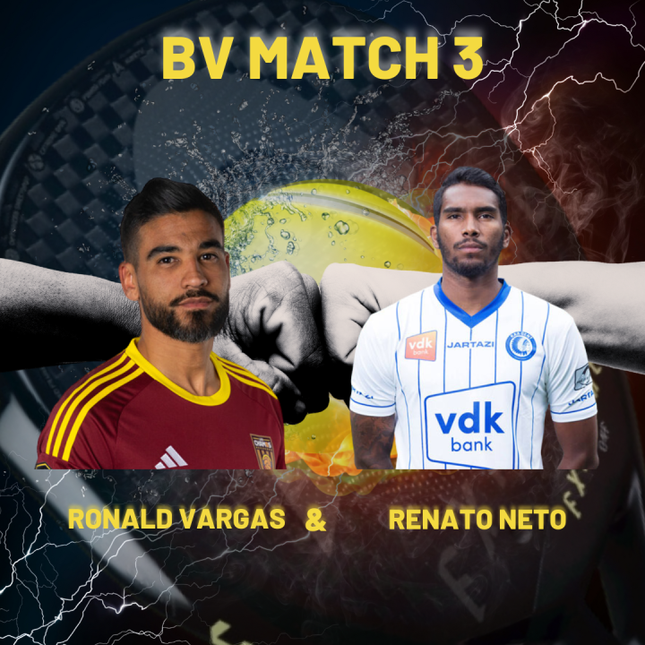 BV Match Marathon Padel, Ronald Vargas met Renato Neto